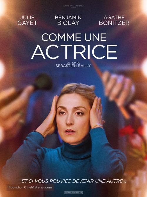 Comme une actrice - French Movie Poster