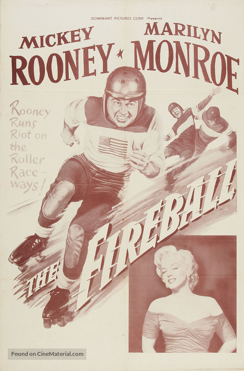 The Fireball - Re-release movie poster