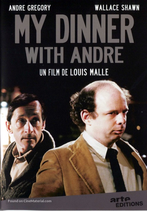 My Dinner with Andre - French DVD movie cover