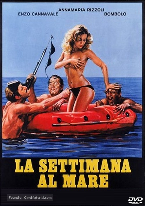 La settimana al mare - Italian DVD movie cover