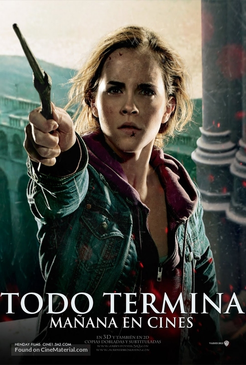 Harry Potter and the Deathly Hallows - Part 2 - Chilean Movie Poster