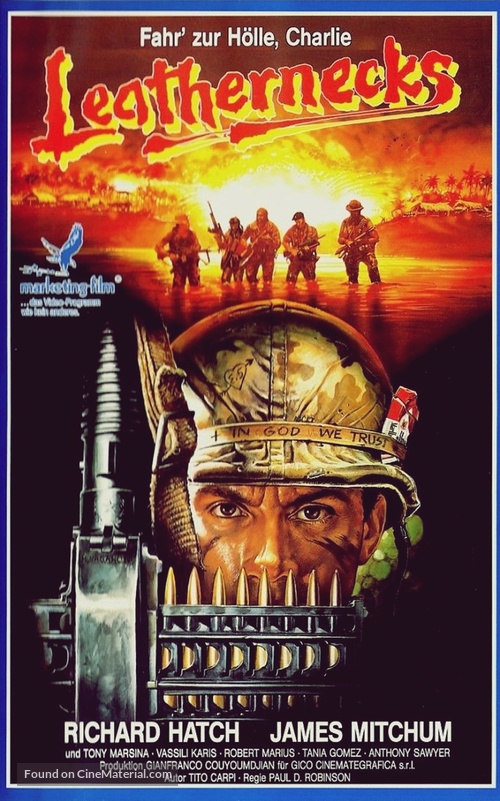 Colli di cuoio - German VHS movie cover