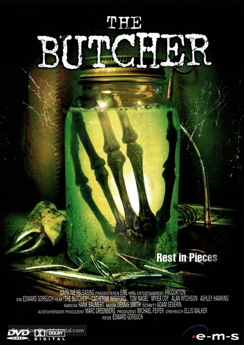 The Butcher - German DVD movie cover