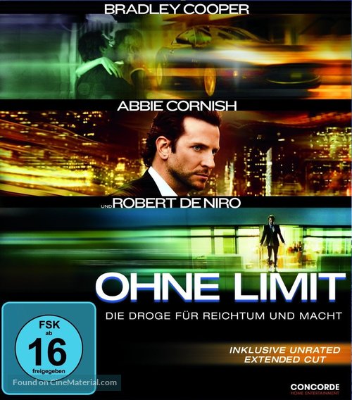 Limitless - German Blu-Ray movie cover