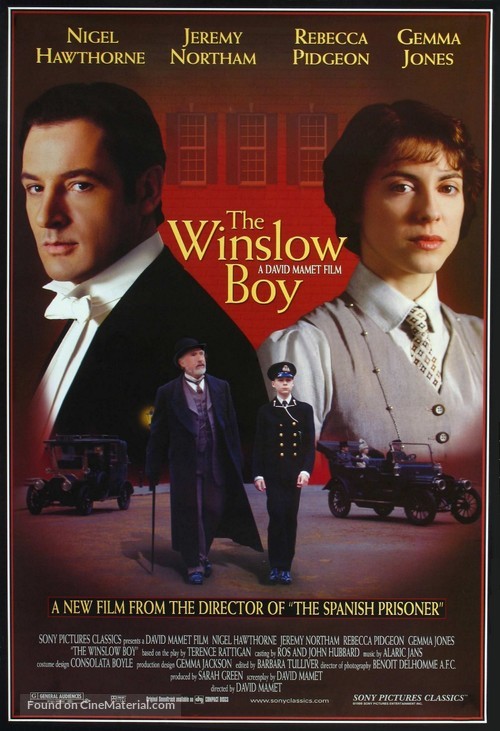 The Winslow Boy - Movie Poster