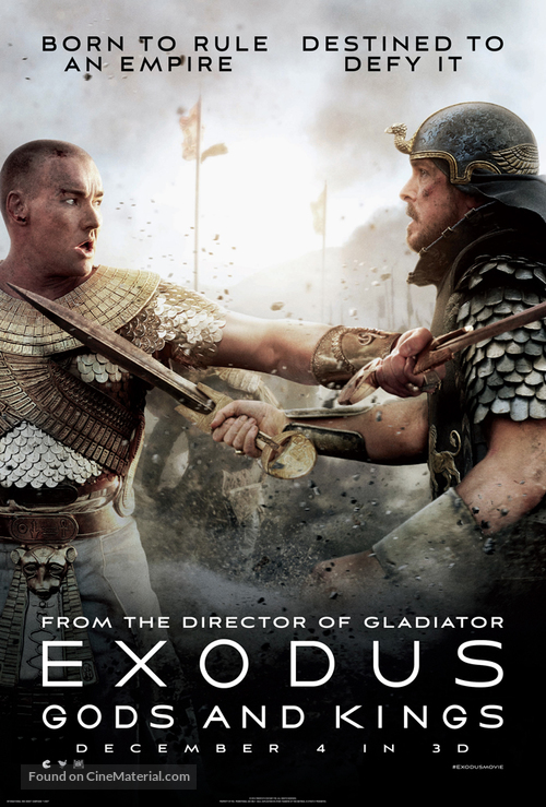 Exodus: Gods and Kings - Thai Movie Poster