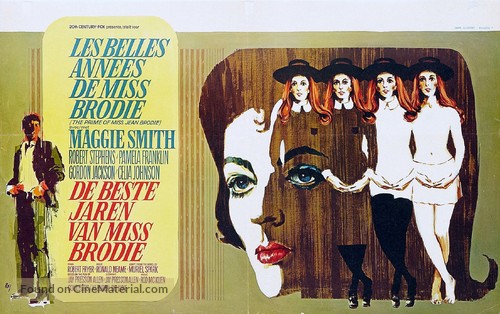 The Prime of Miss Jean Brodie - Belgian Movie Poster