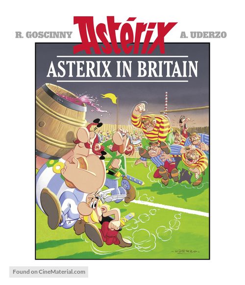 Ast&eacute;rix chez les Bretons - Blu-Ray movie cover