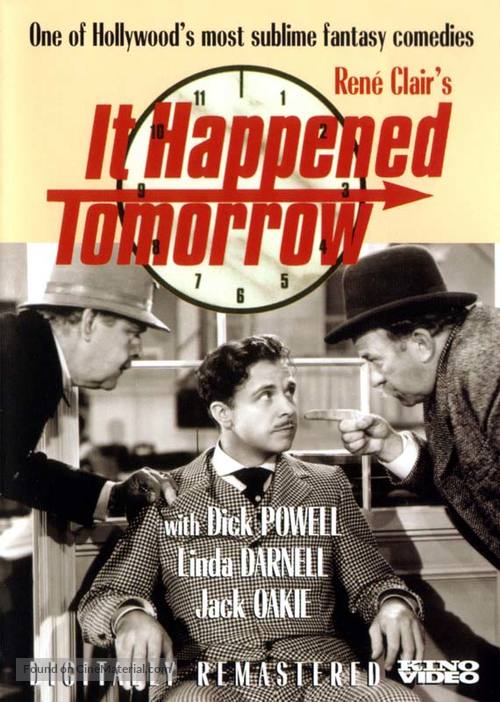 It Happened Tomorrow - DVD movie cover