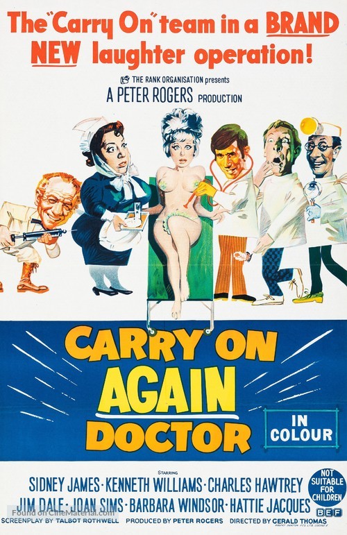 Carry On Again Doctor - Australian Movie Poster