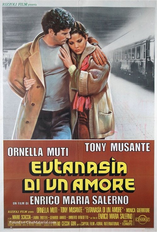 Eutanasia di un amore - Italian Movie Poster