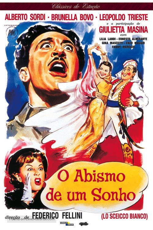 Lo sceicco bianco - Brazilian DVD movie cover