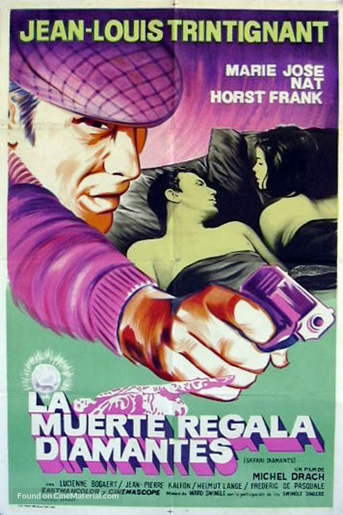 Safari diamants - Argentinian Movie Poster