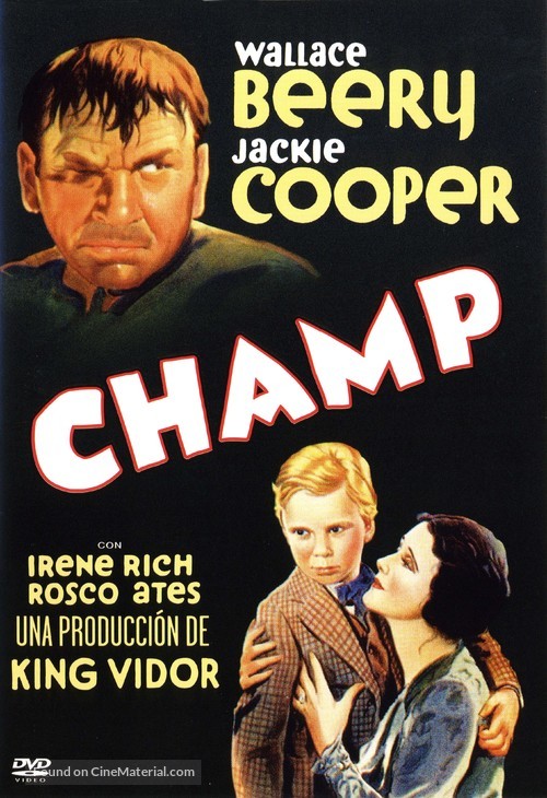 The Champ - Spanish DVD movie cover