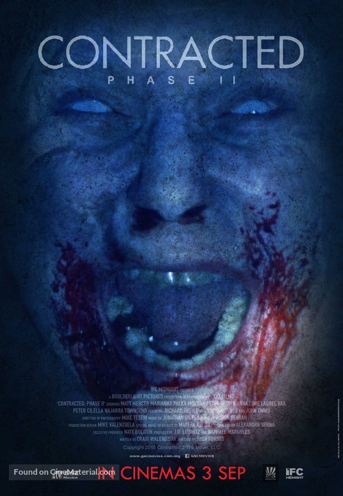 Contracted: Phase II - Malaysian Movie Poster