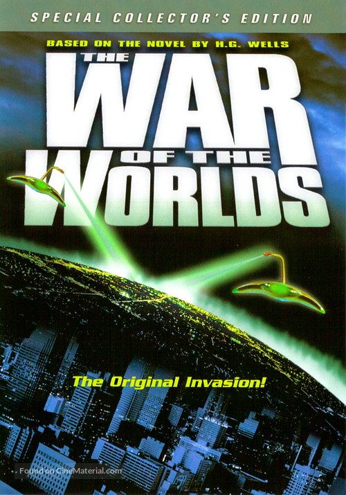 The War of the Worlds - DVD movie cover