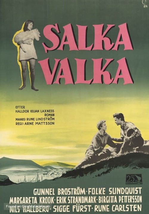 Salka Valka - Swedish Movie Poster