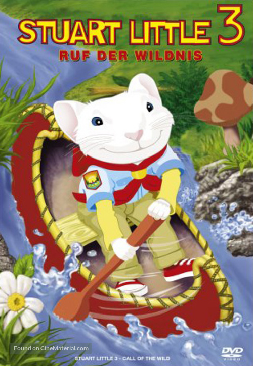 Stuart Little 3: Call of the Wild - German DVD movie cover