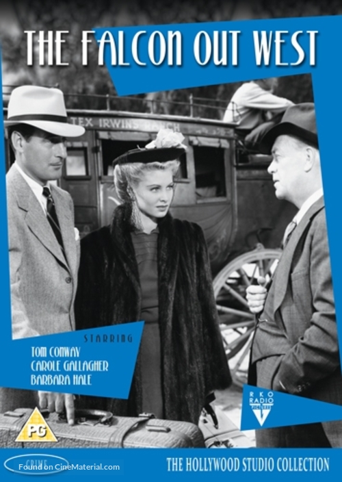 The Falcon Out West - British DVD movie cover