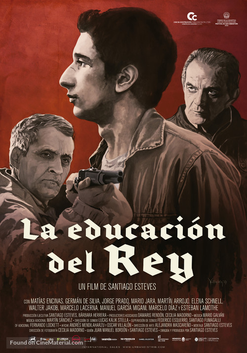 La educaci&oacute;n del Rey - Argentinian Movie Poster