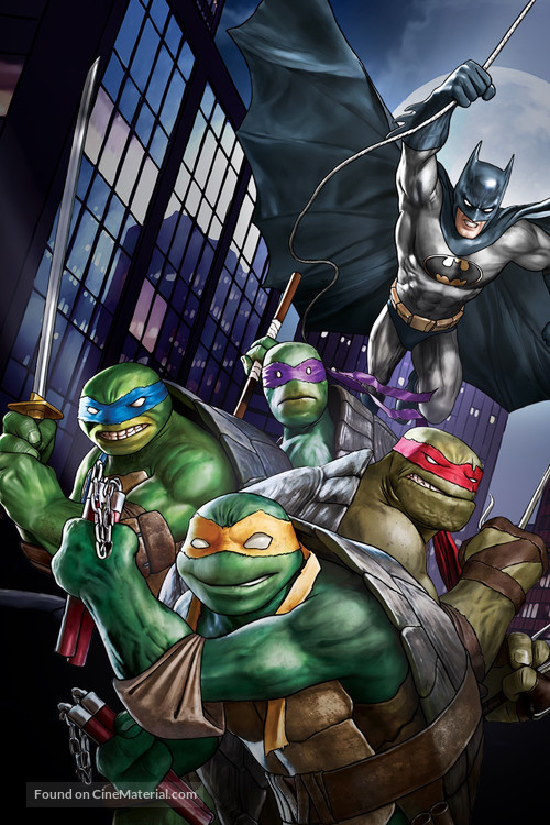 Batman vs. Teenage Mutant Ninja Turtles - Key art