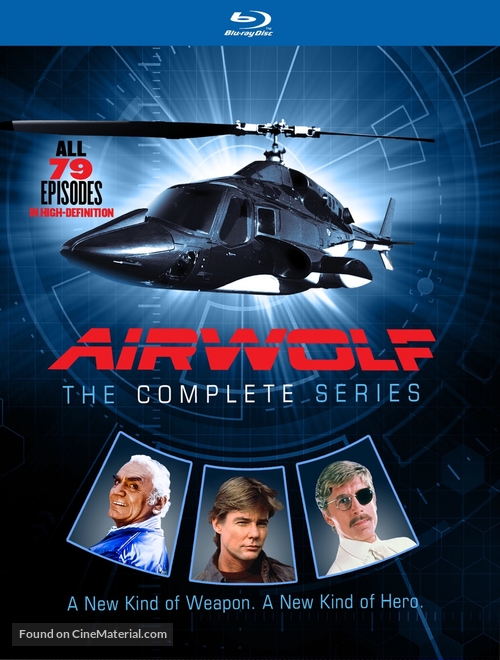 &quot;Airwolf&quot; - Blu-Ray movie cover