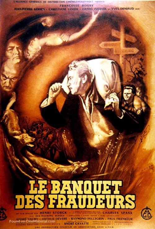 Le banquet des fraudeurs - French Movie Poster