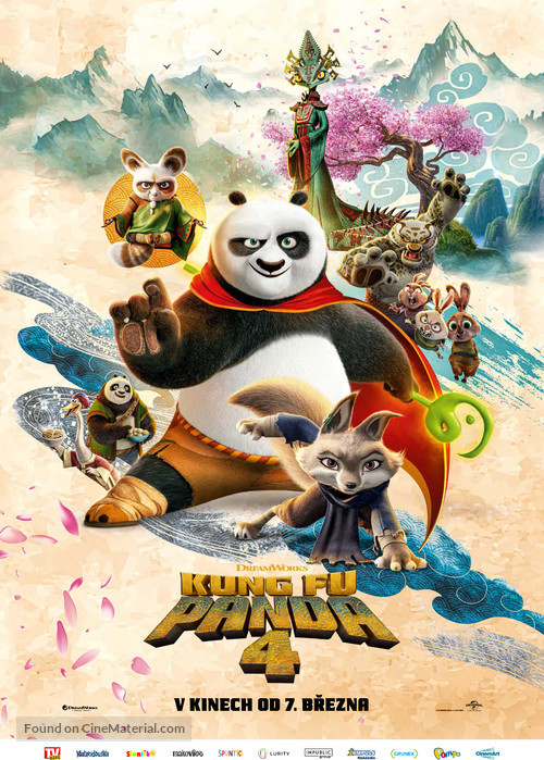 Kung Fu Panda 4 - Czech Movie Poster