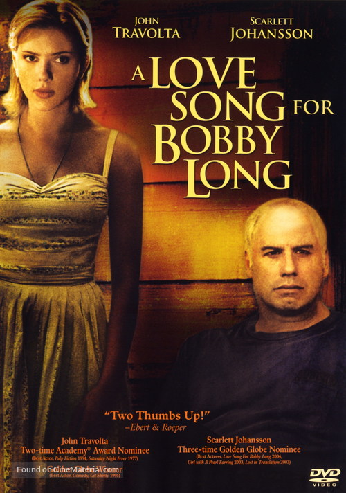 A Love Song for Bobby Long - DVD movie cover