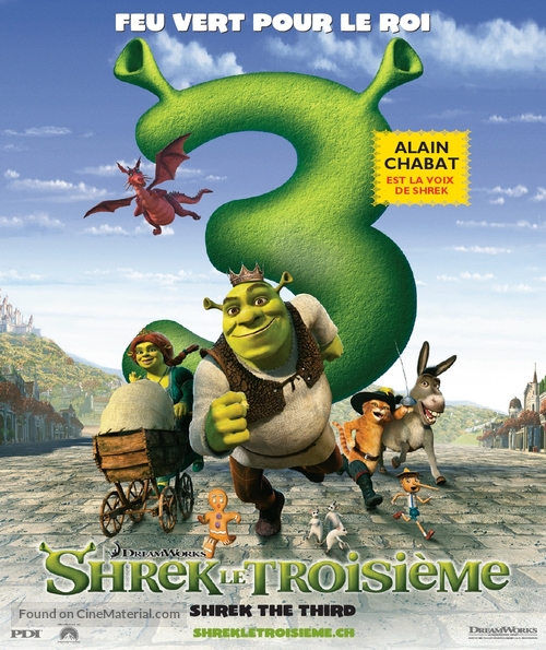Shrek the Third - French Movie Poster
