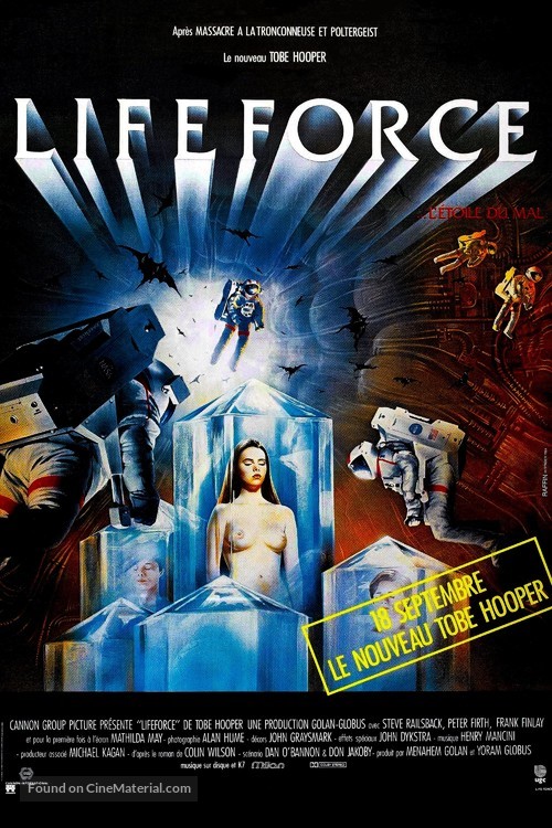 Lifeforce - French Movie Poster