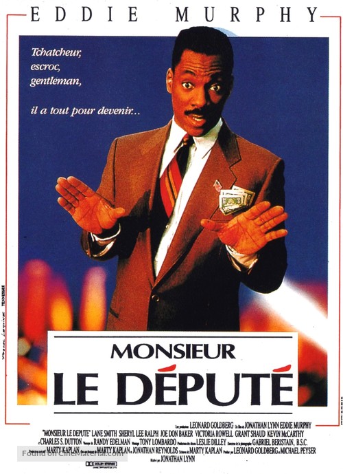 The Distinguished Gentleman - French Movie Poster