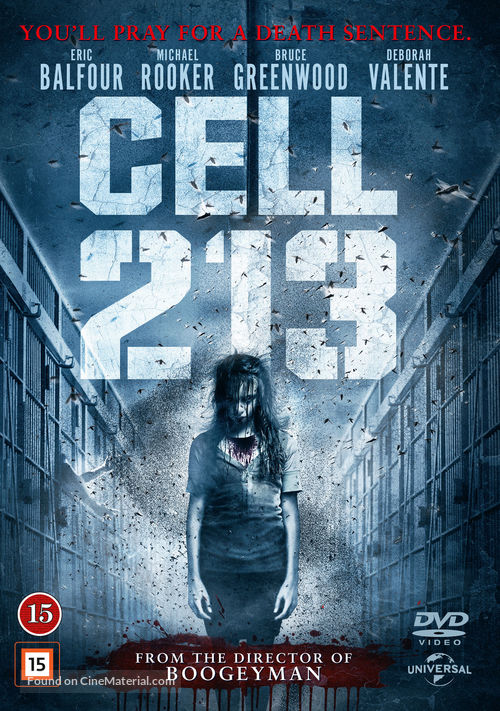 Cell 213 - Danish DVD movie cover
