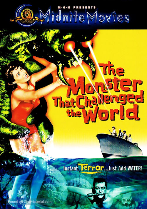 The Monster That Challenged the World - DVD movie cover