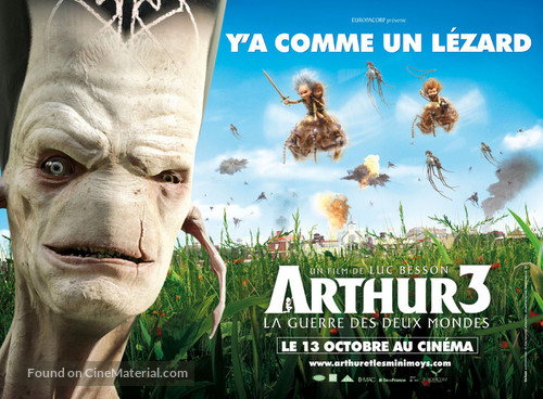 Arthur et la guerre des deux mondes - French Movie Poster