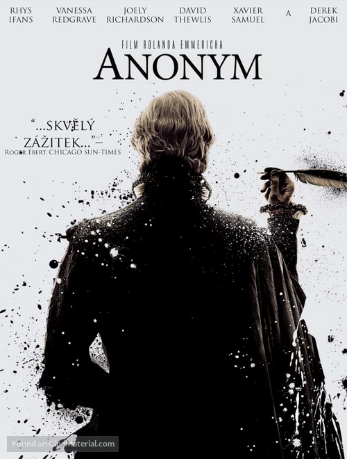 Anonymous - Czech Blu-Ray movie cover