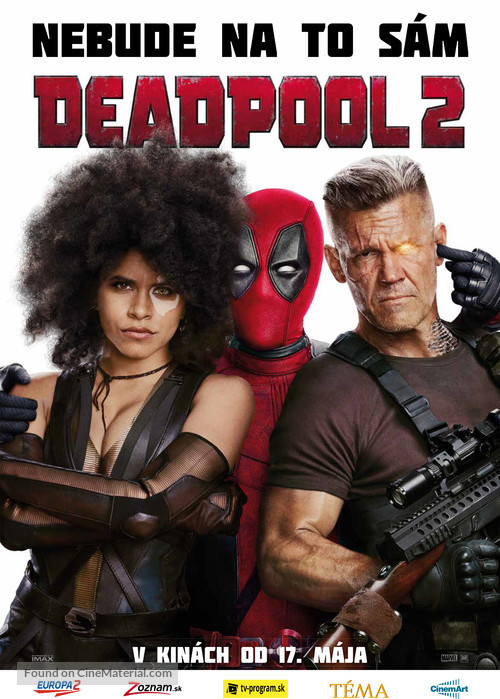 Deadpool 2 - Slovak Movie Poster