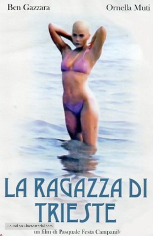 La ragazza di Trieste - Italian DVD movie cover