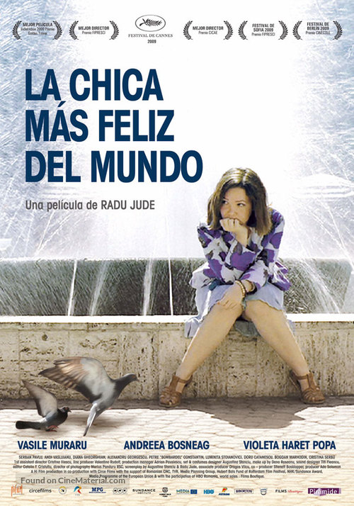 Cea mai fericita fata din lume - Spanish Movie Poster