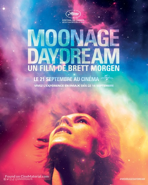 Moonage Daydream - French Movie Poster