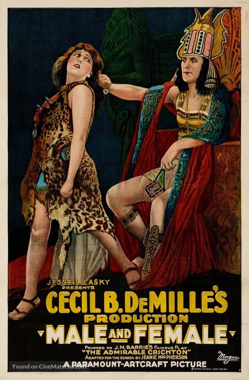 Male and Female - Movie Poster