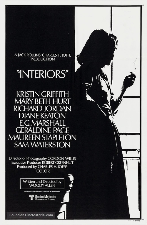 Interiors - Movie Poster