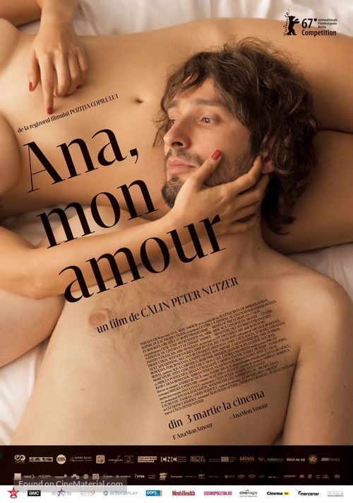 Ana, mon amour - Romanian Movie Poster