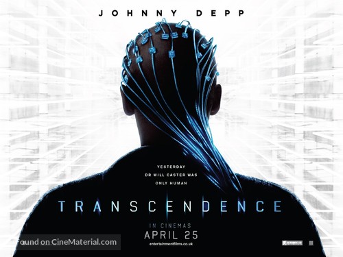 Transcendence - British Movie Poster