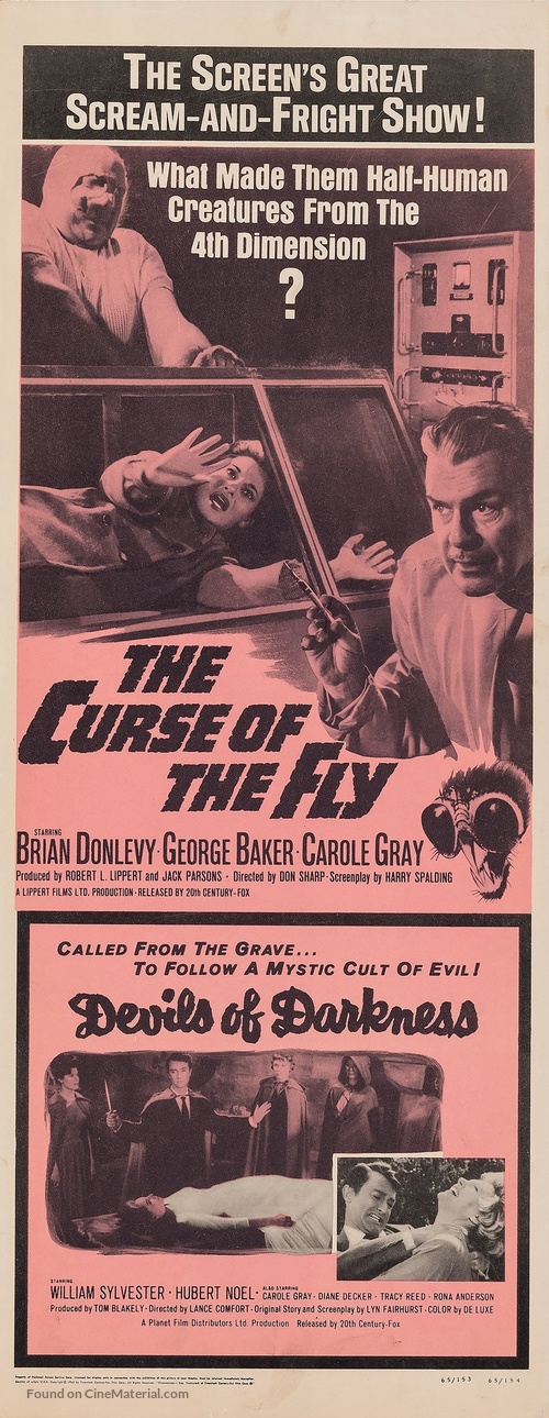Curse of the Fly - Movie Poster