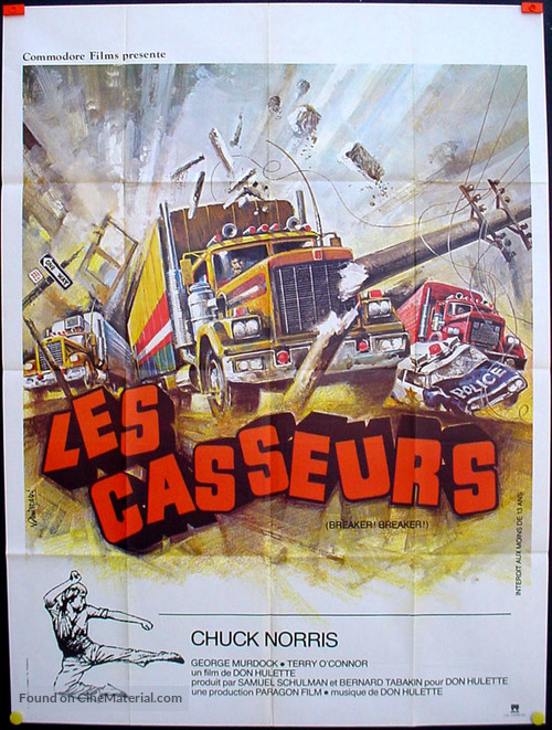 Breaker Breaker - French Movie Poster