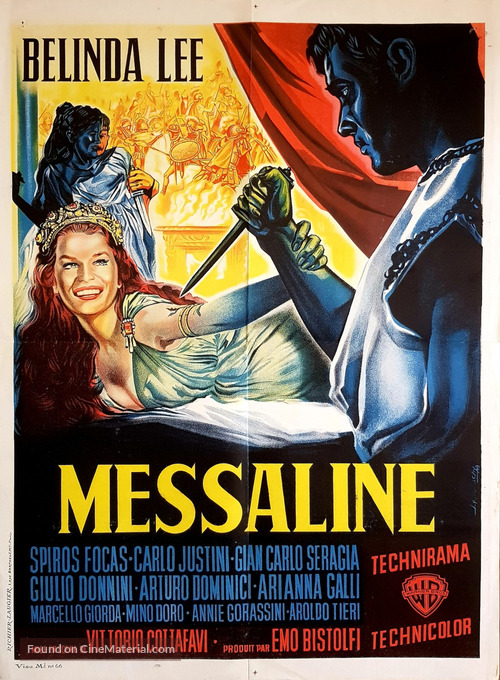 Messalina Venere imperatrice - French Movie Poster