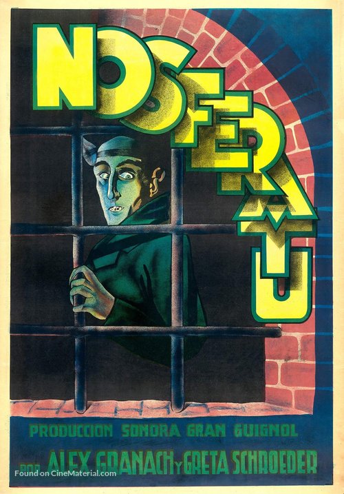 Nosferatu, eine Symphonie des Grauens - Spanish Movie Poster