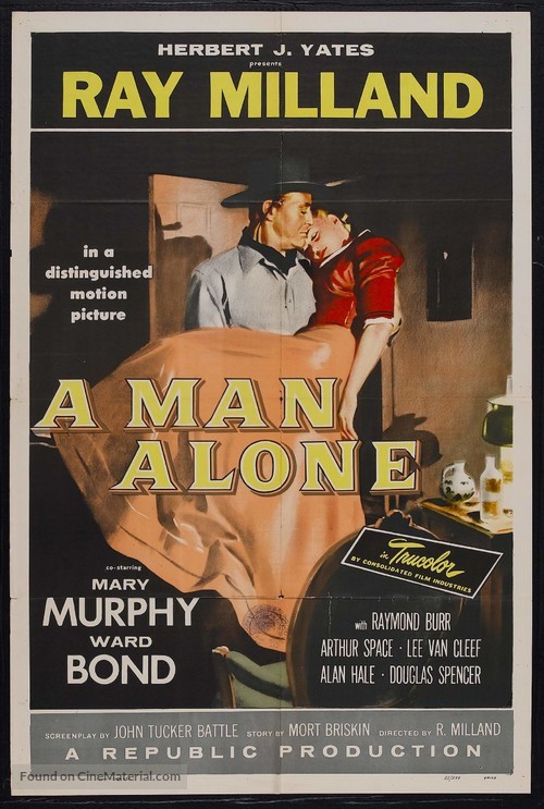 A Man Alone - Movie Poster