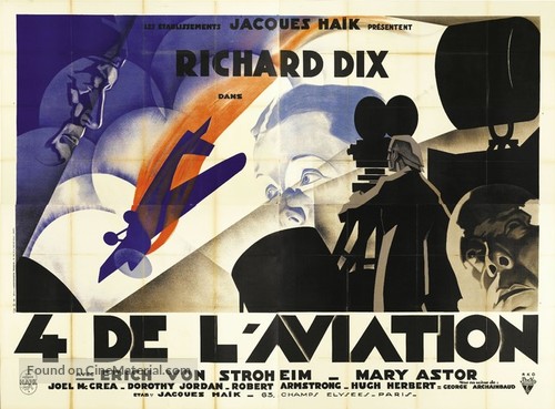 The Lost Squadron - French Movie Poster